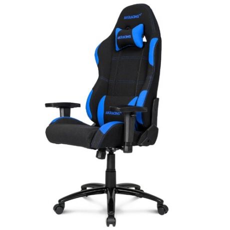 Компьютерное кресло AKRACING AK-K7012 игровое, обивка: текстиль, цвет: black blue