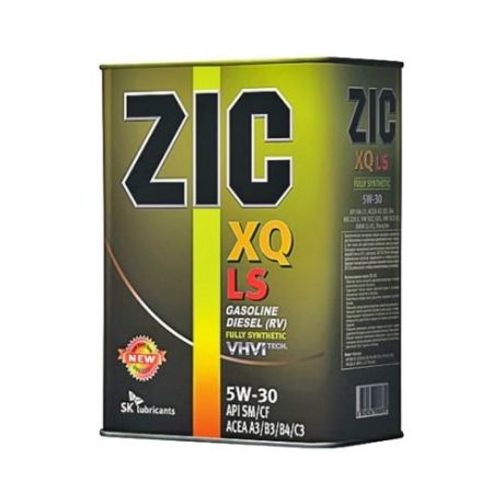 Моторное масло ZIC XQ LS 5W-30 4 л