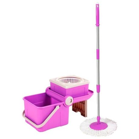 Набор Keya Spin Mop Mini Transformer фиолетовый/белый