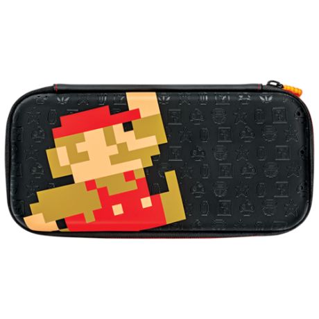 Pdp Защитный чехол Slim Travel Case Mario Retro Edition для консоли Nintendo Switch (500-101) черный