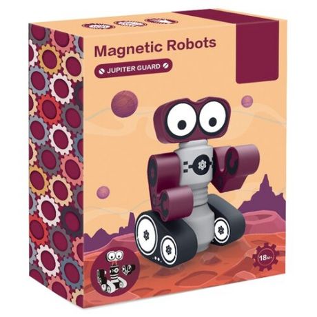 Магнитный конструктор Smart Builders Magnetic Robots 318j