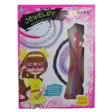 Junfa toys Набор для создания украшений Создаем браслеты (KDS-003)