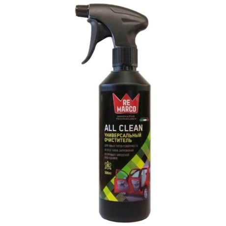 Re Marco Универсальный очиститель с запахом орхидеи для салона автомобиля ALL CLEAN RM-913, 0.5 л
