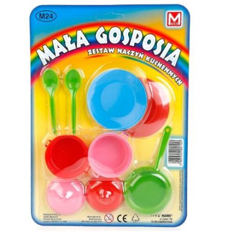 Набор посуды Shantou Gepai Маленькая хозяйка MA-024 разноцветный