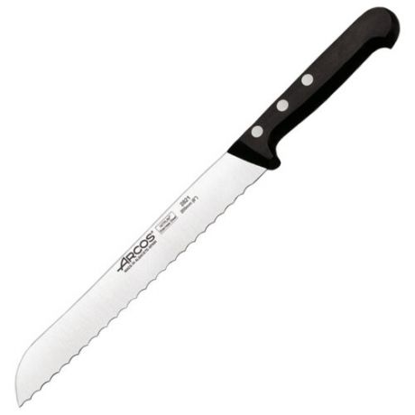 Arcos Нож для хлеба Universal 20 см серебристый/черный