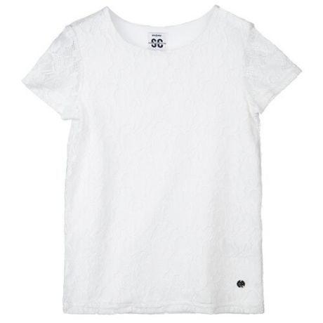 Блузка playToday размер 146, белый