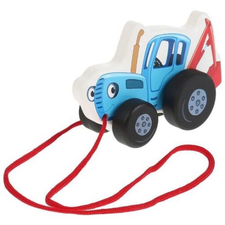 Каталка-игрушка Буратино Трактор (KCT01) синий