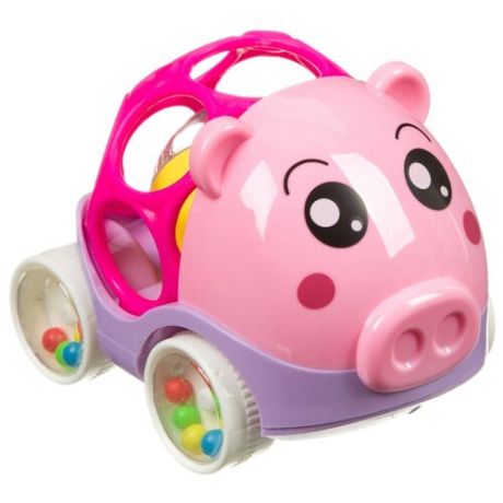 Развивающая игрушка BONDIBON Baby You Животные (ВВ3531) розовый/сиреневый