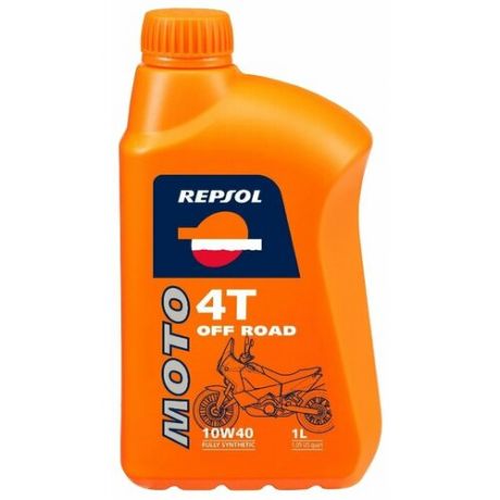 Моторное масло Repsol Moto Off Road 4T 10W40 1 л