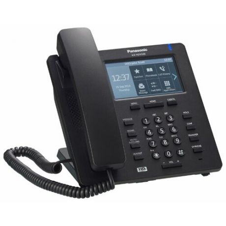 VoIP-телефон Panasonic KX-HDV330 черный