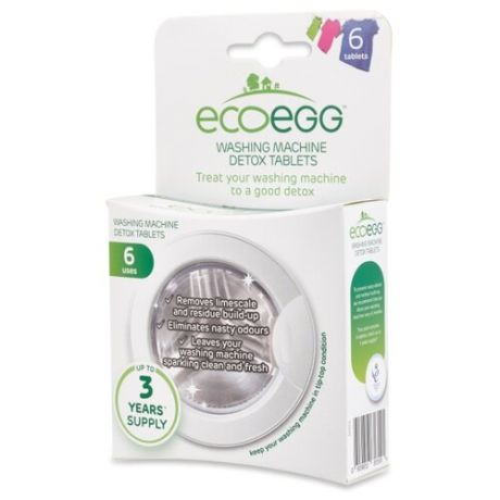 Ecoegg Таблетки для очистки от накипи, 6 шт.