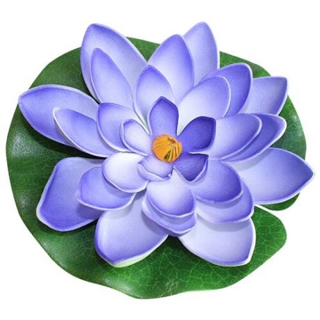 Фигура для водоема Inbloom Лилия декоративная 15 см (171-002) синий