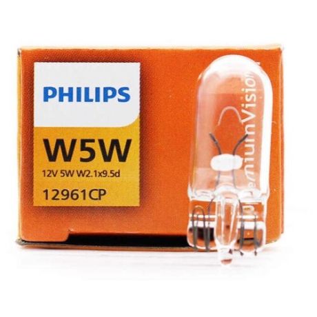 Лампа автомобильная накаливания Philips P-12961 W5W 5W 1 шт.