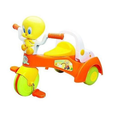 Трехколесный велосипед Happy Well Looney Tunes 06580 желтый/оранжевый