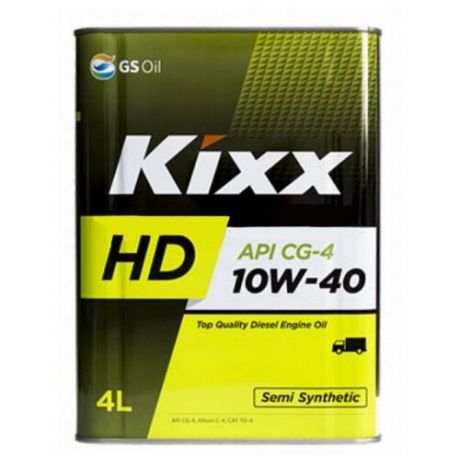 Моторное масло Kixx HD 10W-40 4 л