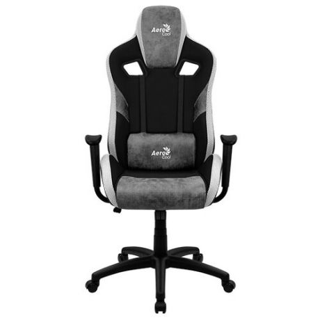 Компьютерное кресло AeroCool Count игровое, обивка: текстиль/искусственная кожа, цвет: stone grey