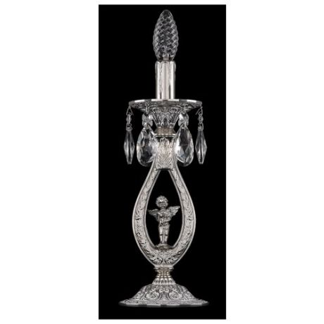 Настольная лампа Bohemia Ivele Crystal 71400L/1-33 NW FA10S, 40 Вт