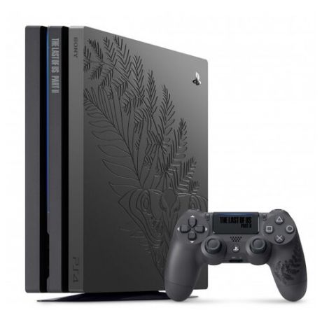 Игровая приставка Sony PlayStation 4 Pro 1 Тб The Last Of Us: Part II Limited Edition black + The Last Of Us: Part II