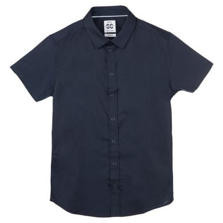 Рубашка playToday размер 146, темно-синий