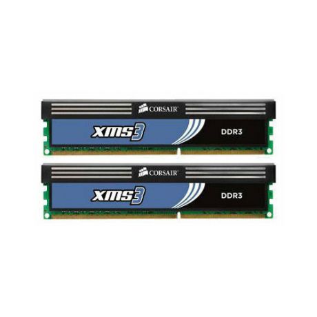 Оперативная память Corsair XMS DDR3 1600 (PC 12800) DIMM 240 pin, 2 ГБ 2 шт. CL 9, CMX4GX3M2A1600C9