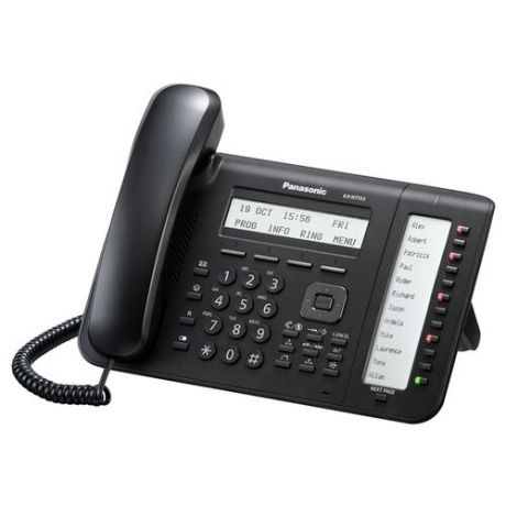 VoIP-телефон Panasonic KX-NT553 черный