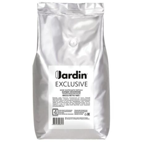 Кофе в зернах Jardin Exclusive, арабика/робуста, 1000 г