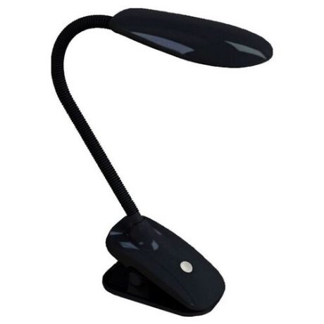 Настольная лампа на прищепке светодиодная Uniel TLD-546 Black, 5 Вт