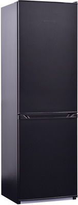 Двухкамерный холодильник NordFrost NRB 152 232 черный матовый