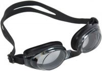 Очки для плавания Bradex SF 0392 "Регуляр", черные, линзы серые