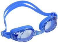 Очки для плавания Bradex SF 0393 "Регуляр", синие, линзы синие