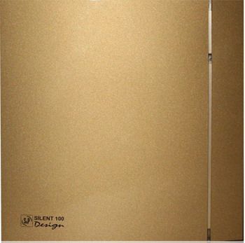 Вытяжной вентилятор Soler & Palau Silent-100 CZ Design 4C (золото) 03-0103-185