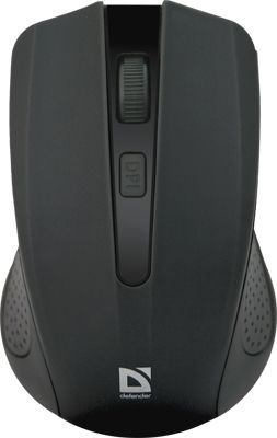 Беспроводная мышь Defender Accura MM-935 черный 4 кнопки 800-1600 dpi (52935)