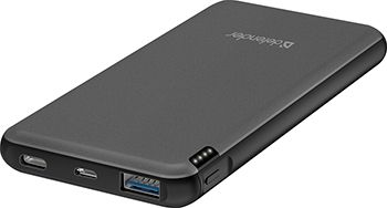 Внешний аккумулятор Defender ExtraLife Fast 10000D USB: QC3.0 Type-C/PD 10000mAh (83664)