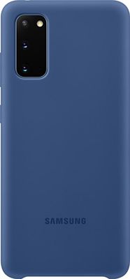 Чехол (клип-кейс) Samsung S20 (G980) SiliconeCover d.blue EF-PG980TNEGRU