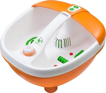 Гидромассажная ванночка для ног US Medica Happy Feet (белый/оранжевый)