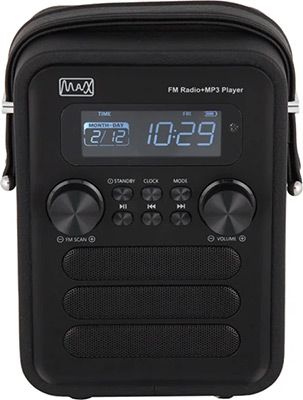 Радиоприемник MAX MR-340 black edition