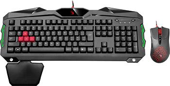 Набор: мышь/клавиатура A4Tech игровой Bloody Q2100/B2100 черный
