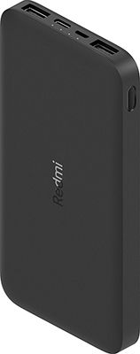 Аккумулятор портативный Xiaomi Mi Power Bank REDMI black 10000mAh (VXN4305GL) PB100LZM