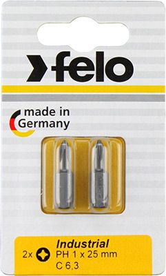 Набор бит Felo PH 2X25 серия Industrial 02202036