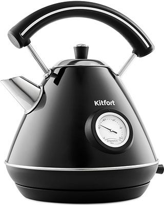 Чайник электрический Kitfort KT-687-2 чёрный