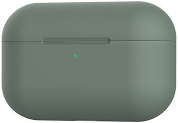 Чехол силиконовый Eva для наушников Apple AirPods Pro - зеленый (CBAP303GR)