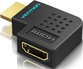 Адаптер-переходник Vention HDMI v2.0 19M/19F угол 90 (AIBB0)
