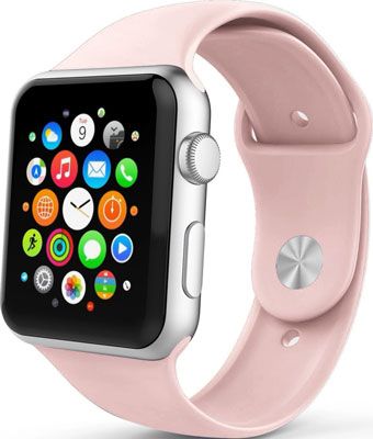 Ремешок спортивный Eva для Apple Watch 38/40 mm Розовый песок (AVA001PS)