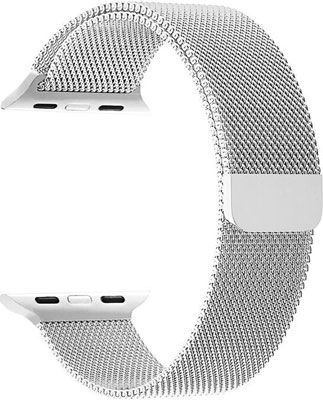 Ремешок из нержавеющей стали Lyambda для Apple Watch 42/44 mm CAPELLA DS-APM02-44-WT White