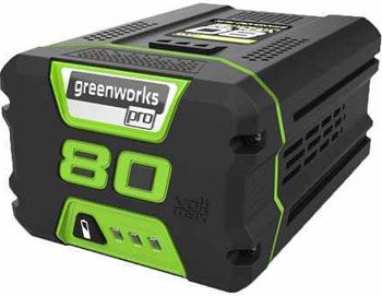 Литий-ионная аккумуляторная батарея Greenworks 80 V Digi-Pro Greenworks G 80 B4 2901307