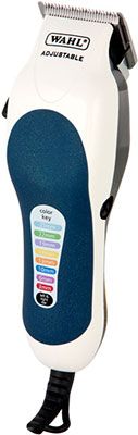 Машинка для стрижки волос Wahl ColorPro clipper in handle case синий/бе