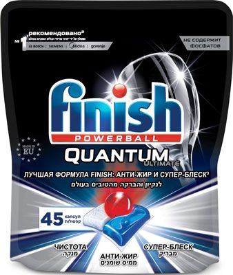 Капсулы FINISH 3120240 45шт дойпак Quantum Ultimate
