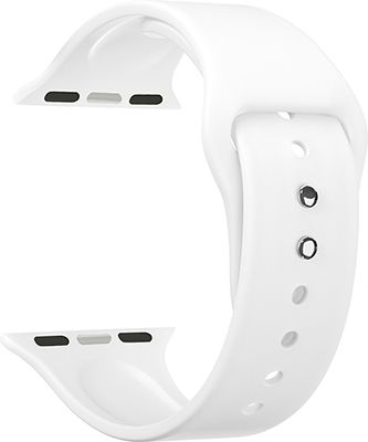 Силиконовый ремешок Lyambda для Apple Watch 38/40 mm ALTAIR DS-APS08-40-WT White