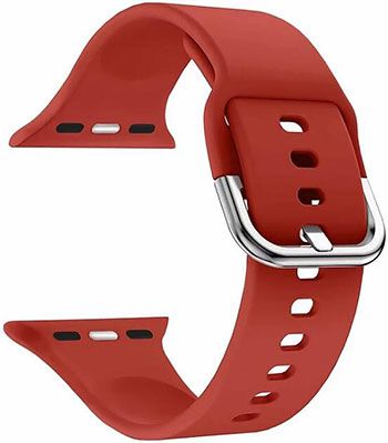 Силиконовый ремешок Lyambda для Apple Watch 38/40 mm AVIOR DSJ-17-40-RD Red