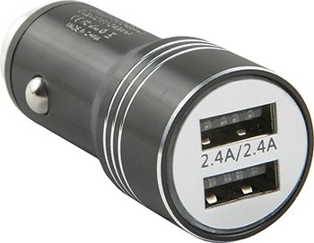 Автомобильное зарядное устройство Red Line Tech 2 USB (модель AC-5) 2.4А черный